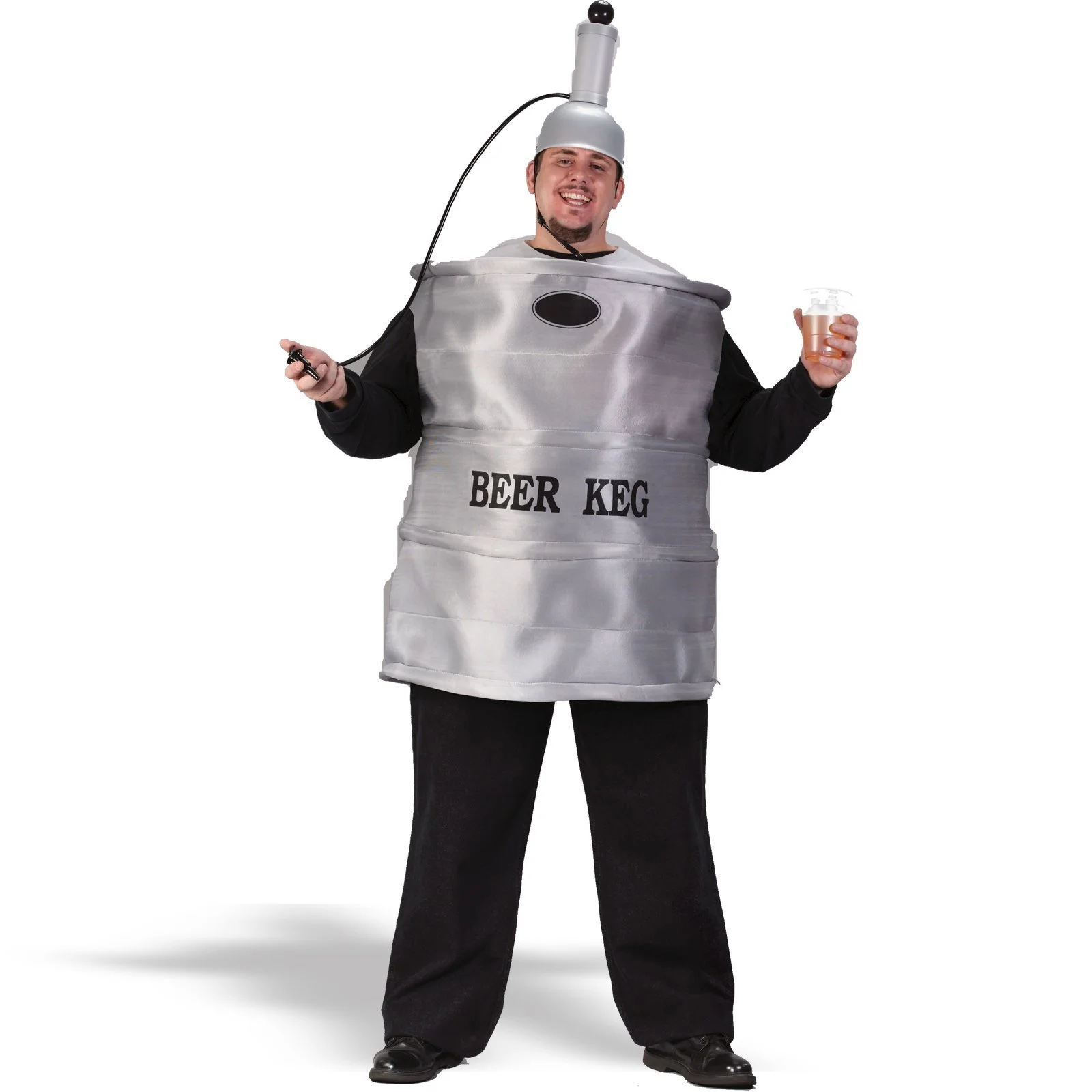 Beer Keg Plus Adult Costume 1 Beer Keg Plus Adult Costume