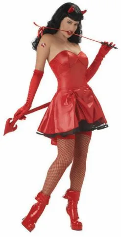 Bettie Page - Don't Tread On Me Adult Costume