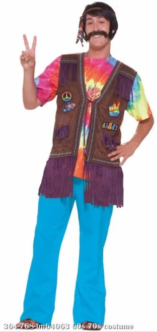 Hippie Peace Vest 1 Hippie Peace Vest