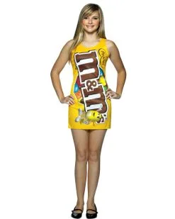 Teen M And M Peanut Tank Dress
