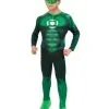 Teen Deluxe Muscle Chest Green Lantern Hal Jordan Costume