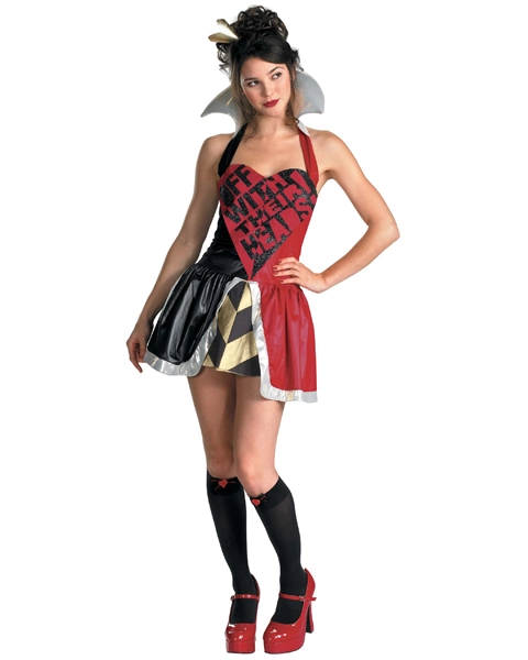 Teen Queen Of Hearts Costume 1 Teen Queen Of Hearts Costume