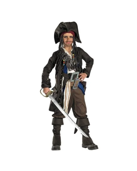 Captain Jack Sparrow Costume For Teen 1 Captain Jack Sparrow Costume For Teen