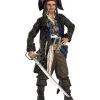 Prestige Captain Jack Sparrow Costume For Teen