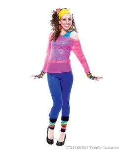 Teen Dramarama 80s Dance Star Costume