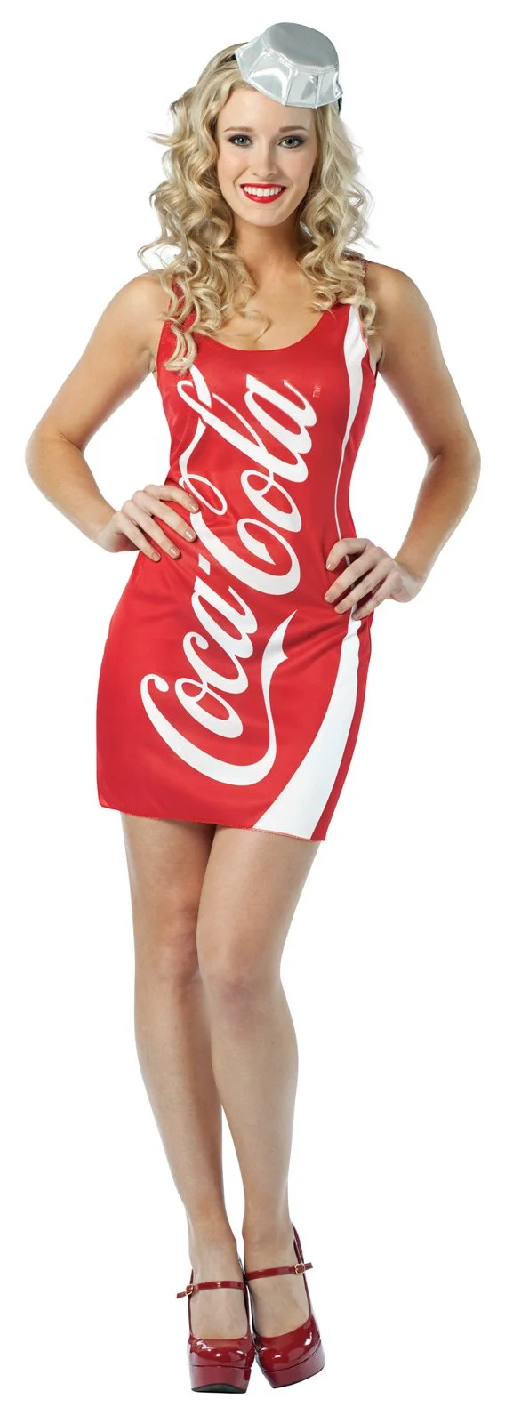 Coca-Cola - Coke Tank Dress Adult Costume 1 Coca-Cola - Coke Tank Dress Adult Costume