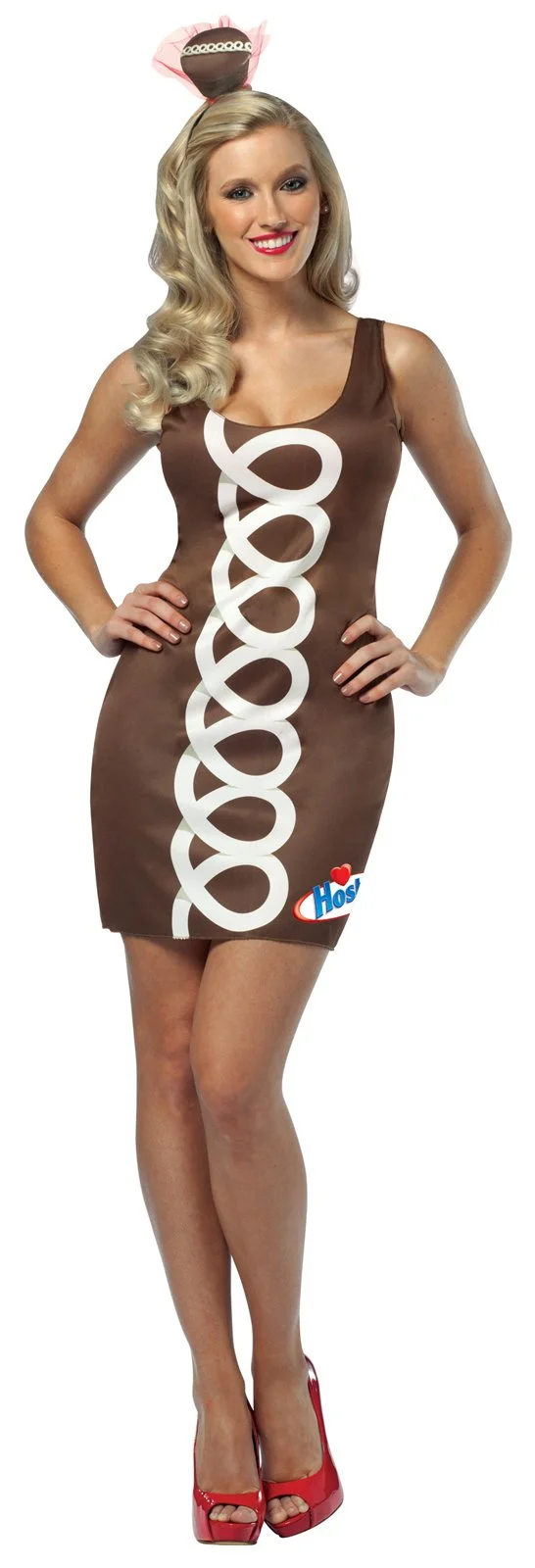 Hostess - Cupcake Dress Adult Costume 1 Hostess - Cupcake Dress Adult Costume