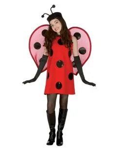 Lady Bug Costume For Teen