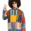 Patchwork Shirt Adult Costume