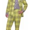 Plaid Leisure Suit Adult Costume