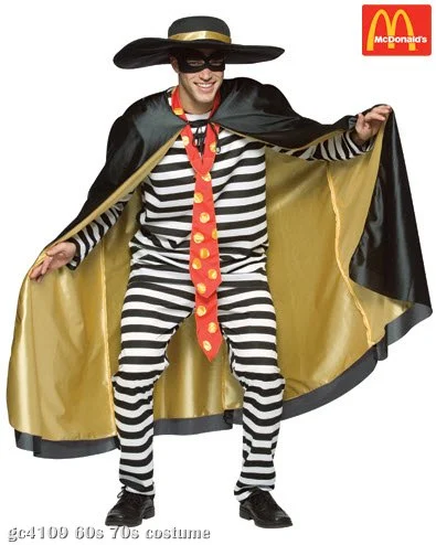 Hamburglar Adult Costume 1 Hamburglar Adult Costume